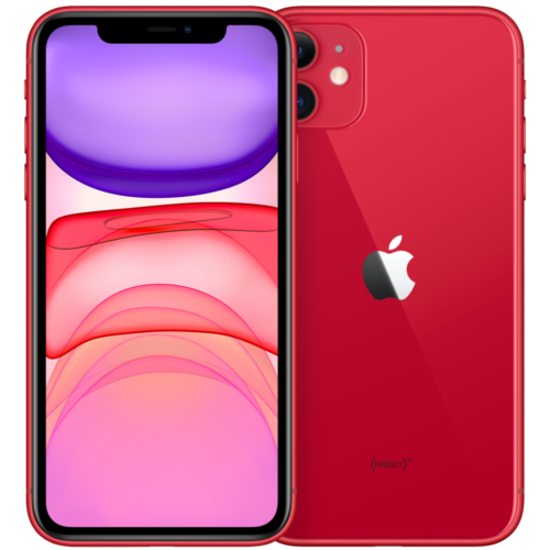 iPhone 11 64GB Rood – A-grade - marge